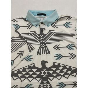 Greyson Rocky Mountain High Golf Polo Shirt‎ Arctic White Mens XL NWT $110